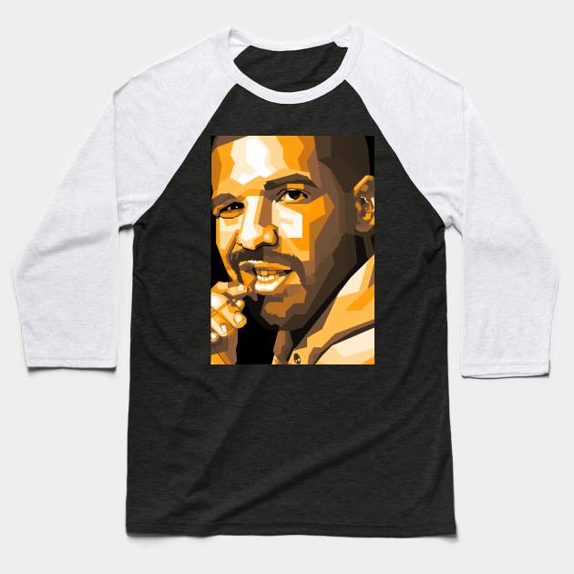 Drake Rapper Baseball T-Shirt by Sakent